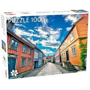 Tactic Puzzel Trondheim Old Town 1000st