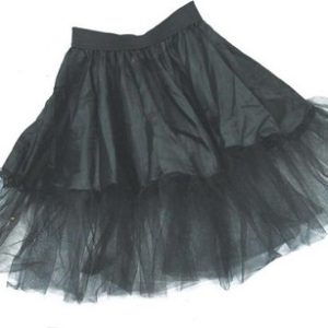 Verkleedpak Zwarte Petticoat – maat 116-140