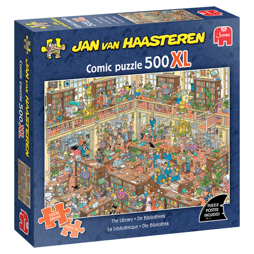 Jan van Haasteren - The Library 500st XL