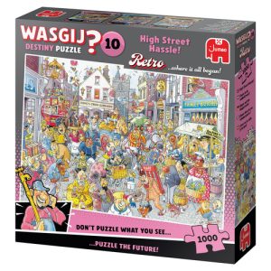 Wasgij Retro Destiny 10 – Chaos in de winkelstraat! (1000 stukjes)