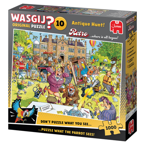 Wasgij? Retro Original 10 Antique Hunt! 1000st - Afbeelding 2