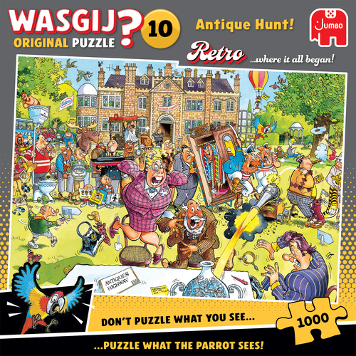 Wasgij? Retro Original 10 Antique Hunt! 1000st - Afbeelding 3