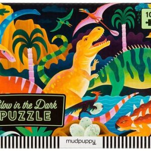 Mudpuppy Puzzel Glow in the Dark Dinos 100 stuks