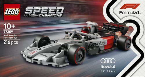 LEGO Speed Champions - Audi Revolut F1 Team R26 racewagen - Afbeelding 10