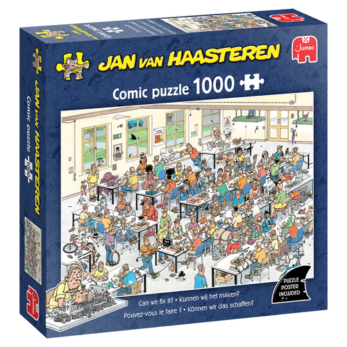 Jan van Haasteren - Puzzel (1000st) - Kunnen wij het maken?