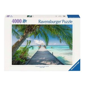 Ravensburger Puzzel (4000 st) Dream Beach on the Maledives