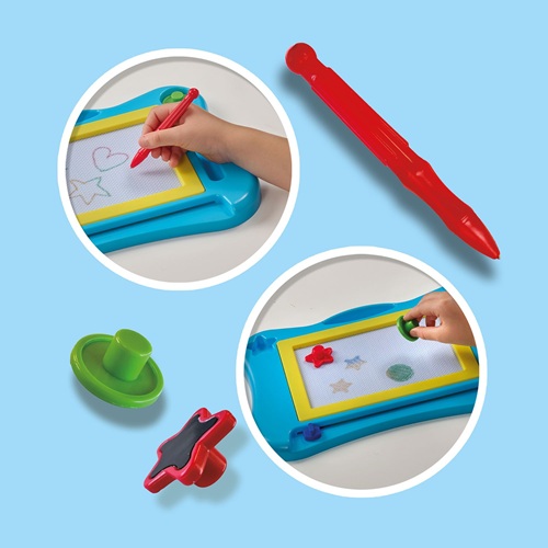 SES My first - Magnetisch tekenbord 4 kleuren - Afbeelding 2