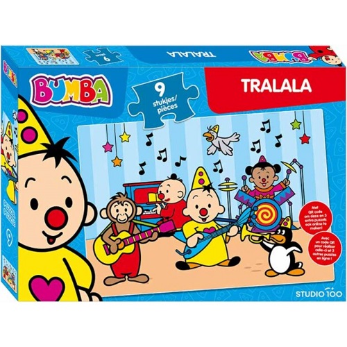 Bumba puzzel Tralala - 9 stukjes