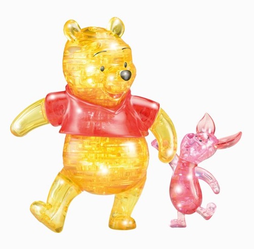 Crystal Gallery Disney Pooh & Piglet (57stuks/XL pack) - Afbeelding 2