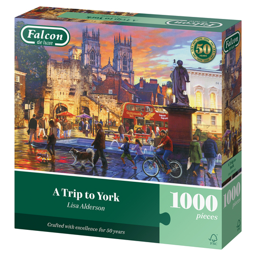 Falcon - A Trip to york ( 1000st) - Afbeelding 2