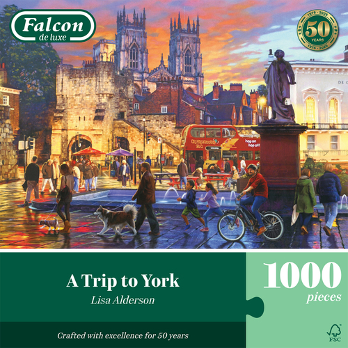Falcon - A Trip to york ( 1000st) - Afbeelding 3