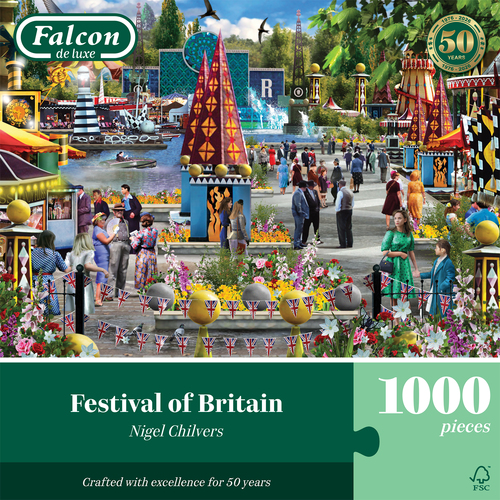 Falcon - Festival of Britain (1000st) - Afbeelding 3