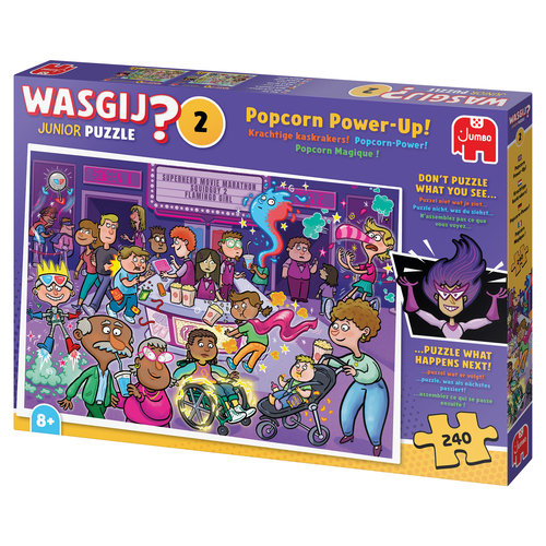 Wasgij Junior 2 - Popcorn Power-Up! (240st) - Afbeelding 2