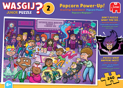 Wasgij Junior 2 - Popcorn Power-Up! (240st) - Afbeelding 3