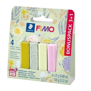 Set Fimo Modelleerklei 4 kleuren