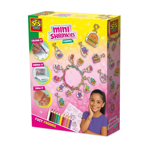 SES Creative - Mini Shrinkies - Charms Fast Foodies