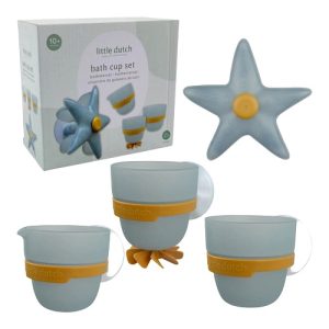 Little Dutch Badwand bekers zeester