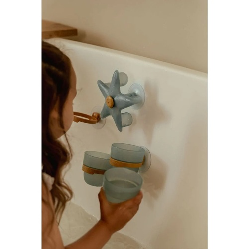 Little Dutch Badwand bekers zeester - Afbeelding 3