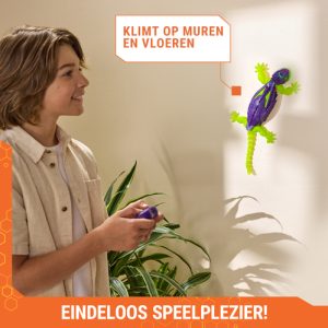 HexBots Wall Crawler Gecko Glow In The Dark
