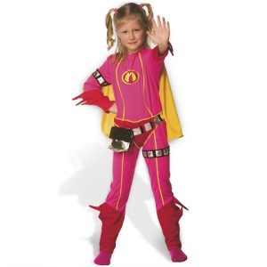 Mega Mindy – Verkleedpak met cape (6-8jaar)