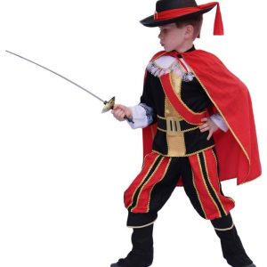 Kostuum Musketier Aramis – maat 128