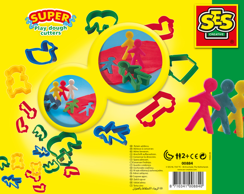 SES Creative - Kleivormpjes (12stuks) - Afbeelding 2
