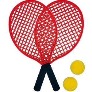 Beach Soft Tennis Set (2 rackets + 2 ballen)