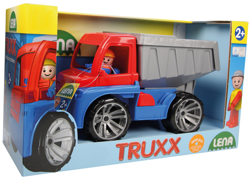 Truxx Dump Truck (37cm) + figuur - Afbeelding 2