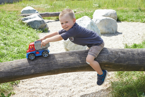Truxx Dump Truck (37cm) + figuur - Afbeelding 4