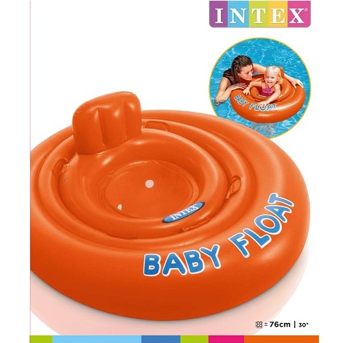 Zwemring (Ø 76cm) babysitter - BABY FLOAT (oranje)