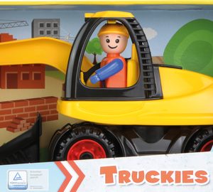 Truckies Graafmachine + figuurtje – 25cm