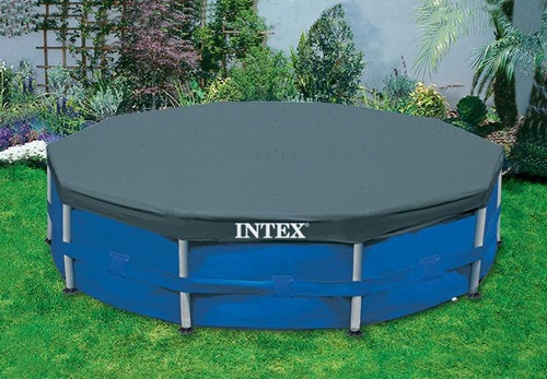 Afdekzeil (Ø 366cm) voor Metal Frame Pool - Afbeelding 2