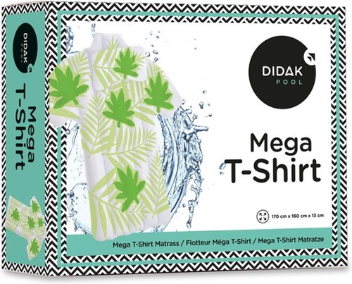 Didak Pool Luchtmatras (170x160x13cm) - MEGA T-SHIRT - Afbeelding 2