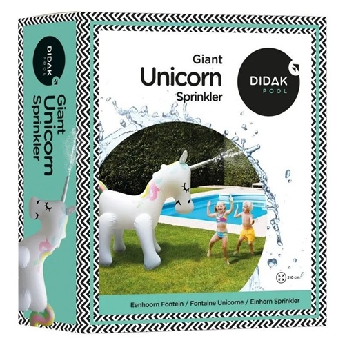Giant Unicorn Sproeier - 210x153cm - Afbeelding 3