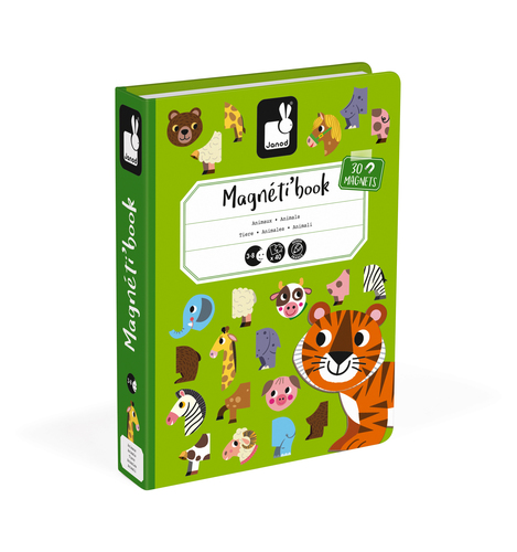 Janod Magnetibook - Dieren