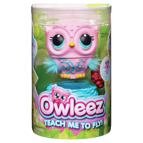 Owleez Vliegende Babyuil Roze