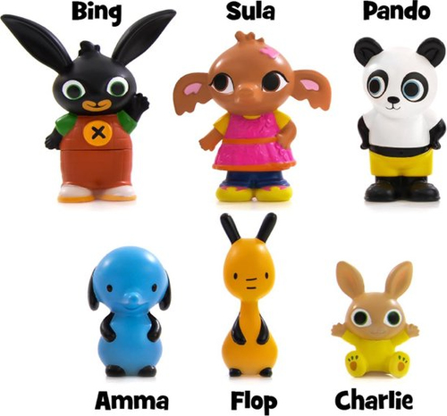 Bing - Speelkoffer met 6 Speelfiguren - Afbeelding 3