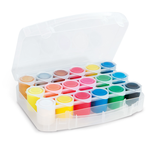 Primo Ready Mix Poster Paint 18x25ml in PVC koffer - Afbeelding 2