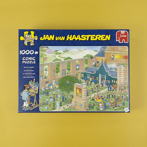 Jan van Haasteren - The Art Market (1000stuks) - Afbeelding 5