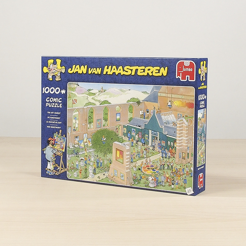 Jan van Haasteren - The Art Market (1000stuks) - Afbeelding 7