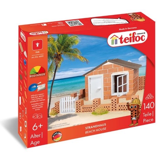 Teifoc Bouwdoos - Strandhuis 140-delig