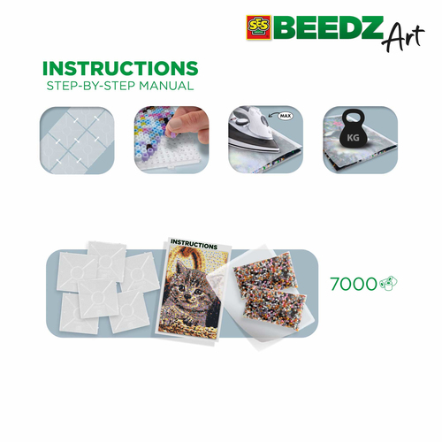SES Creative - Beedz Art - Poes - Afbeelding 3