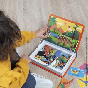 Janod Magnetibook – Dinosaurussen