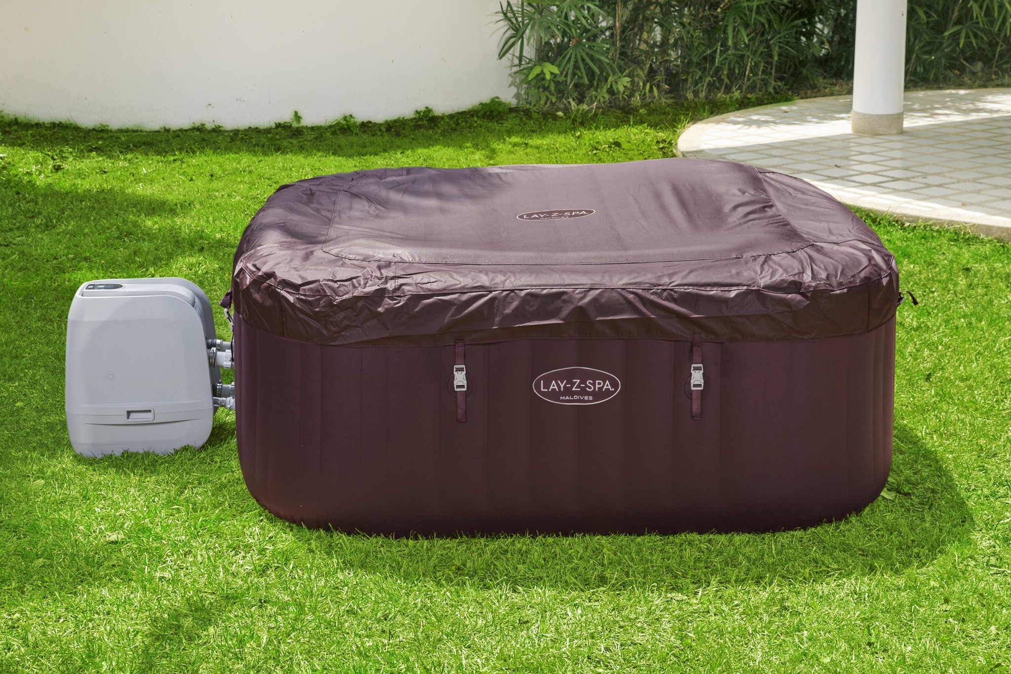 Bestway - Lay-Z-Spa Maldives Hydrojet Pro 201x201x80cm - Afbeelding 6