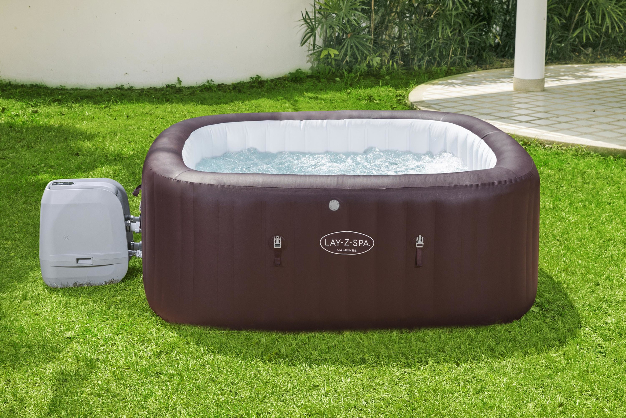 Bestway - Lay-Z-Spa Maldives Hydrojet Pro 201x201x80cm - Afbeelding 7
