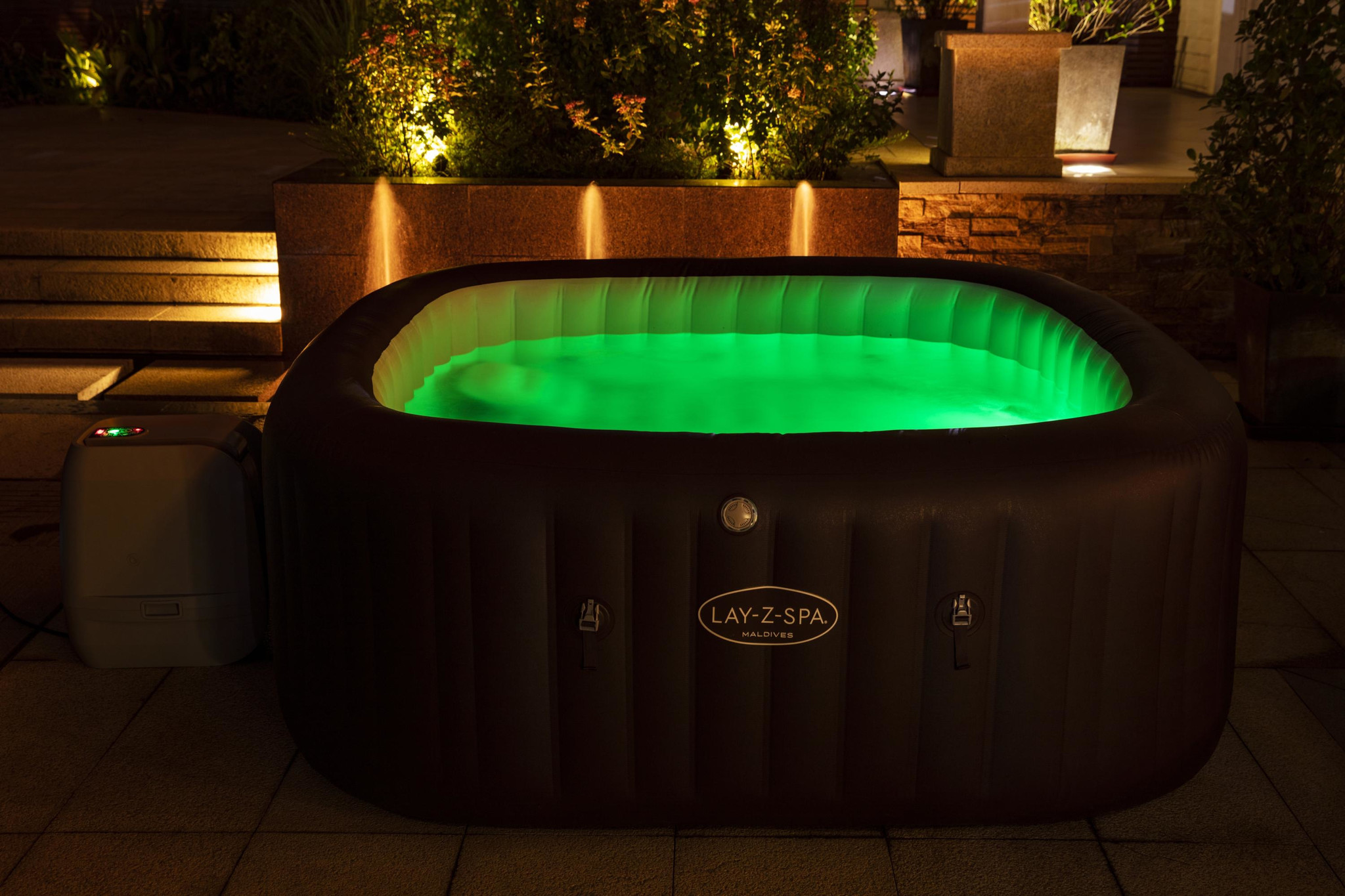Bestway - Lay-Z-Spa Maldives Hydrojet Pro 201x201x80cm - Afbeelding 9