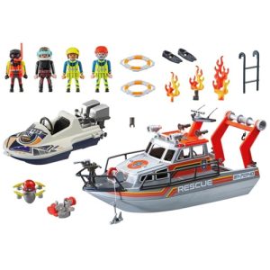 PM City Action – Redding op zee Brandbestrijdingsmissie met reddingskruiser