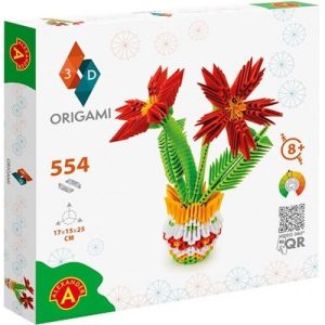 ORIGAMI 3D – Bloempot (554stuks)