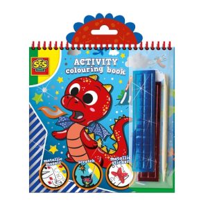 SES Creative – Doe kleurboek metallic 3-in-1
