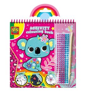 SES Creative – Doe kleurboek diamonds 3-in-1